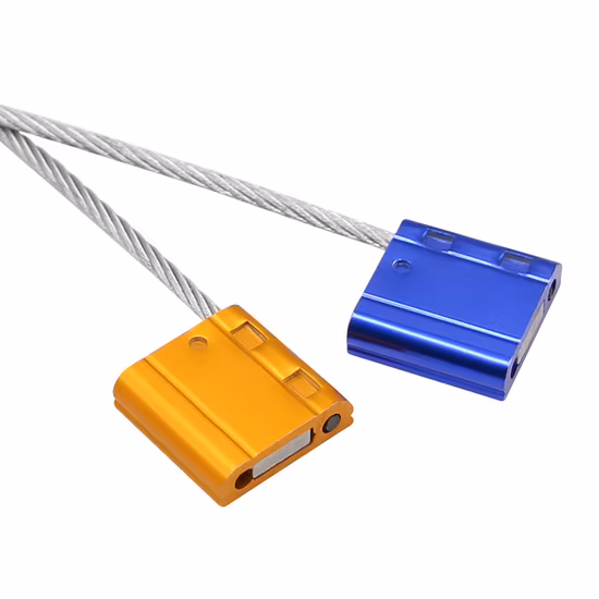 Certificado ISO/PAS 17712 Liga de Alumium Lockcase Selos de Alta Segurança Selos de Contêineres de Cabos Selos de Cargas